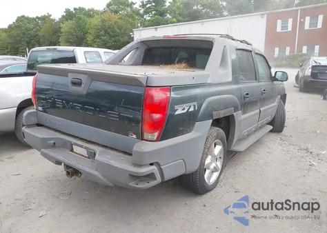 2002 Chevrolet Avalanche 1500 from USA, damaged, VIN 3GNEK13T32G133496